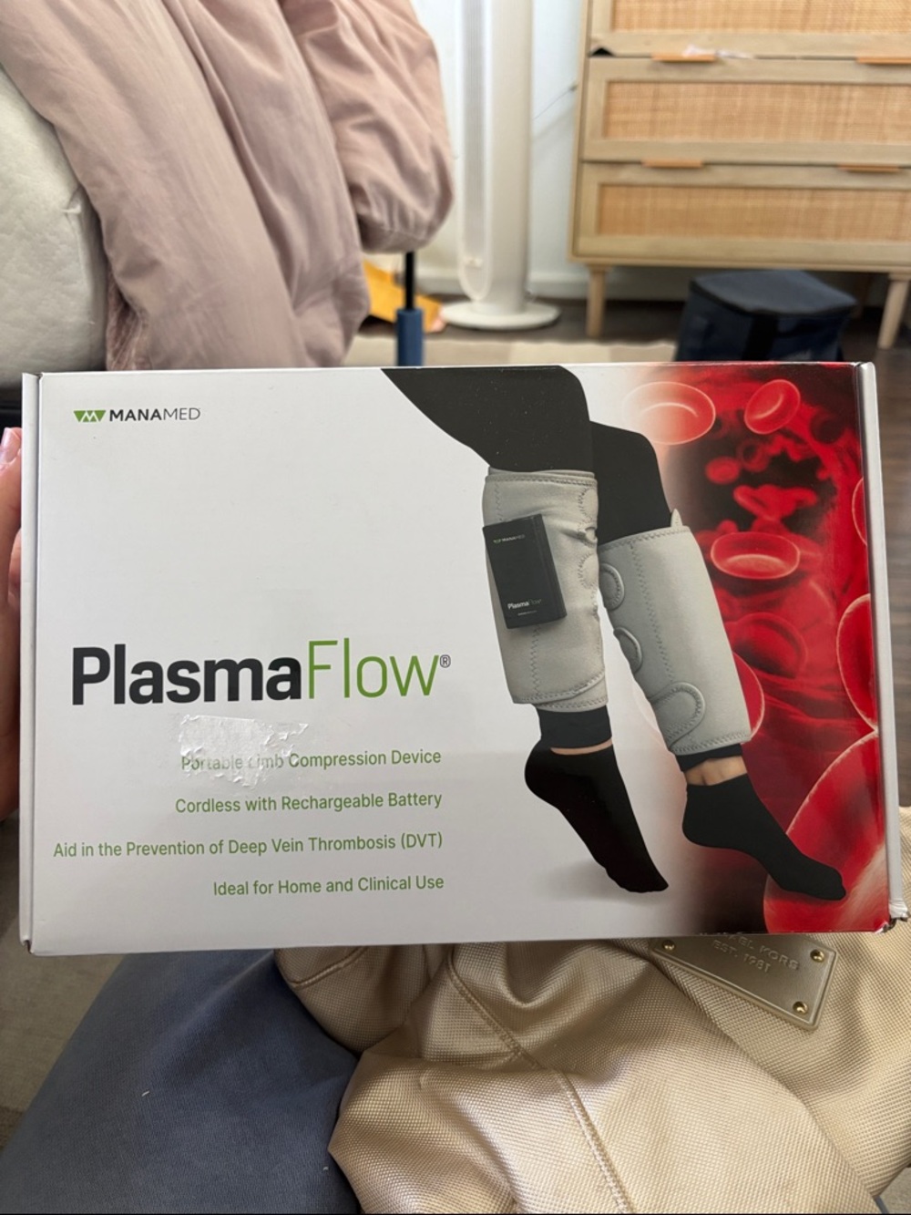 PlasmaFlow Portable Compression Device - Gray
